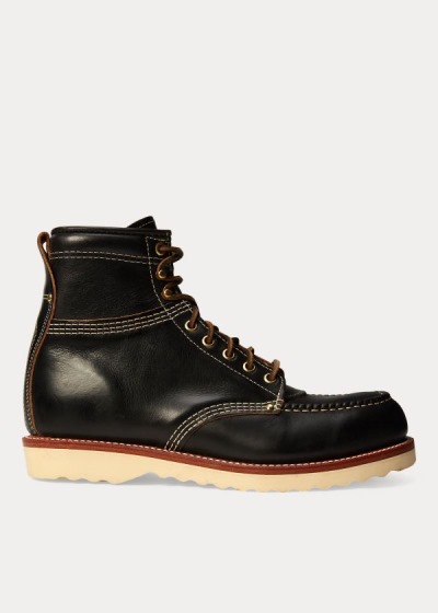 Men's Ralph Lauren Brunel Leather Work Boots | 213709GEF